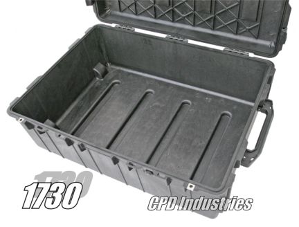 Pelican 1730 empty carrying case with wheels
