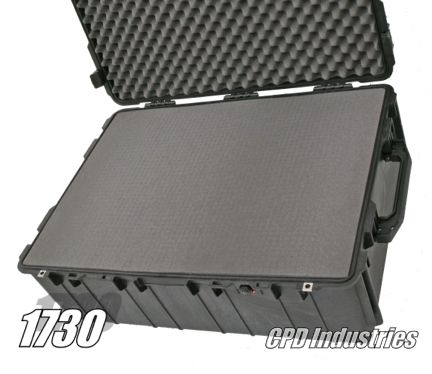 Pelican 1730 case with Pick 'N' Pluck foam
