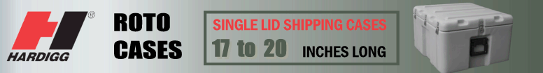 17" to 20" Long - Pelican Hardigg Roto Shipping Cases