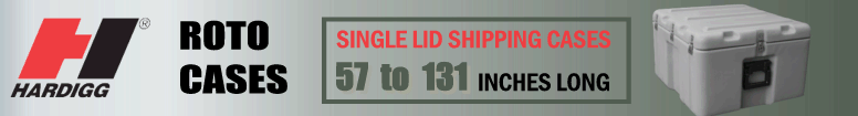 57" to 131" Long - Pelican Hardigg Roto Shipping Cases