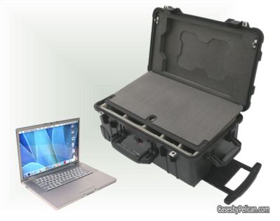 Photo Studio Case - Apple MacBook 17" Laptop Computer & Camera Carry-On Case