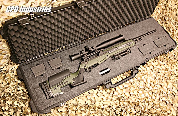 Information on how to order a custom gun case