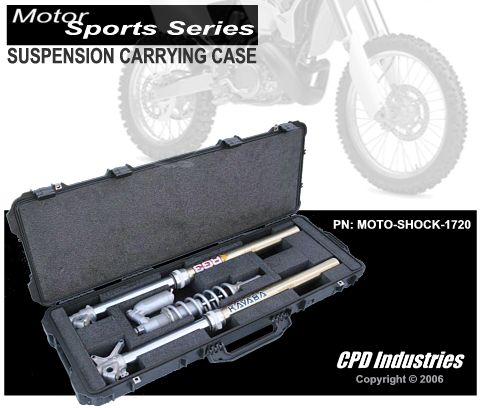 Motocross Front Fork & Rear Suspension Kit Carrying Case